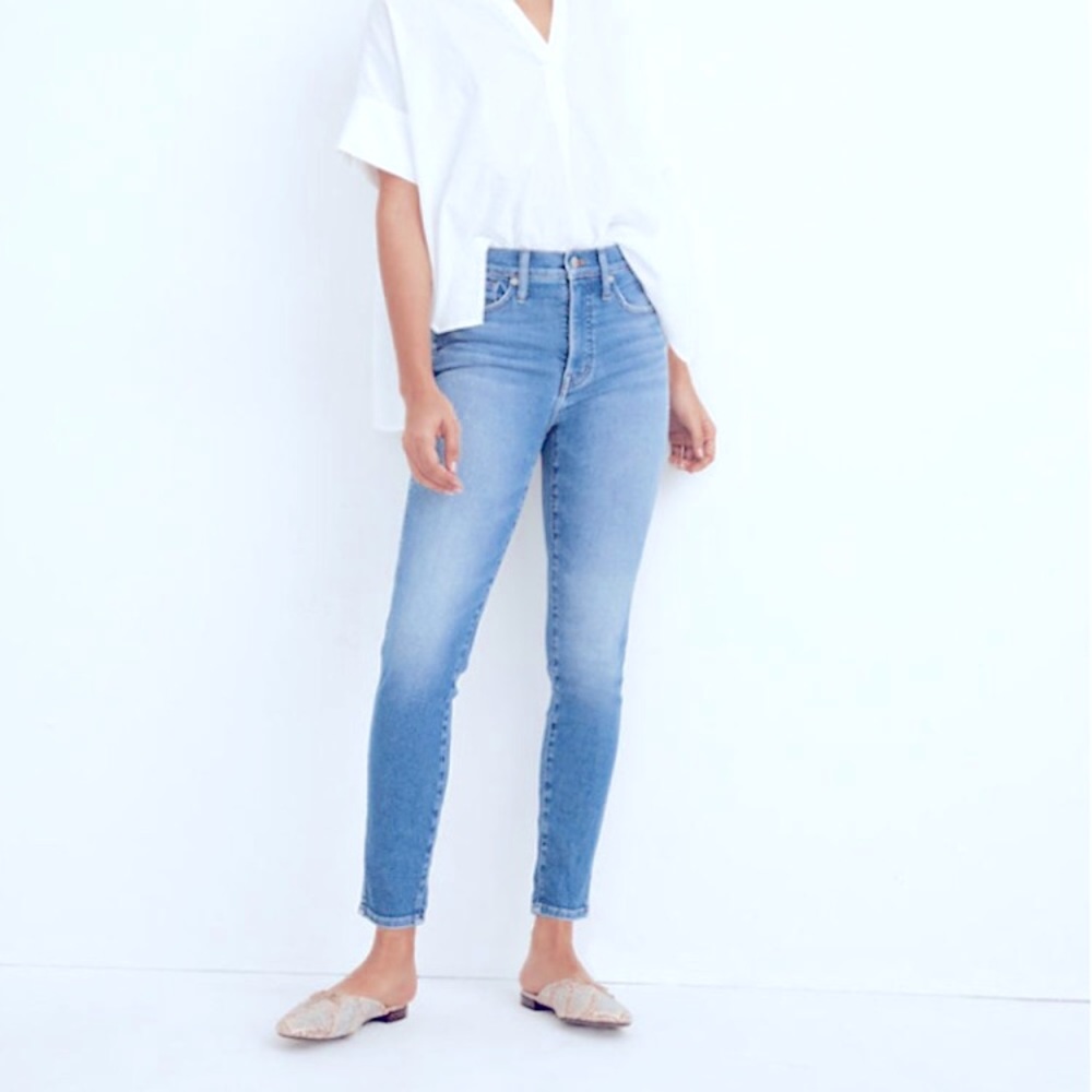Madewell high rise skinny jeans size  24